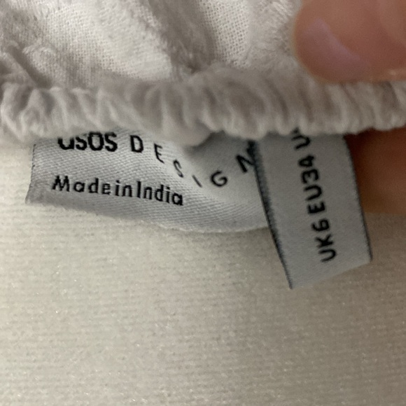 White Ruffled Top - Picture 4 of 4